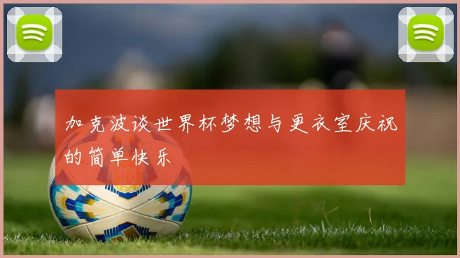 加克波谈世界杯梦想与更衣室庆祝的简单快乐